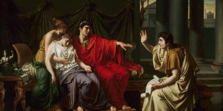 Virgil Reading The “Aeneid” To Augustus