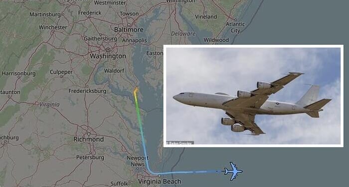 U.S. Navy's "Doomsday" Aircraft Vanishes Over Atlantic On Mysterious Mission