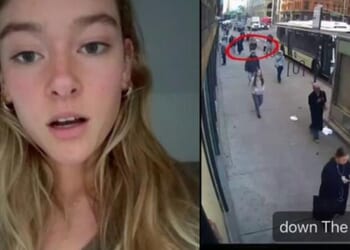 "What The F**k Just Happened?" Homeless Man Violently Attacks NYU Student Walking To Class