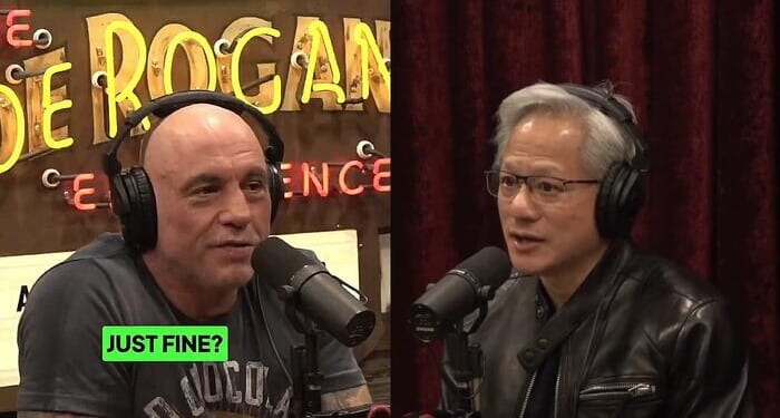 Nvidia CEO Stuns Rogan With Jaw-Dropping AI Prediction