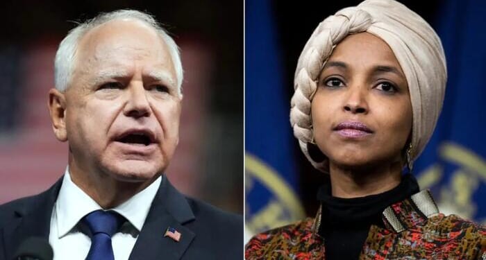 Victim Mentality: Walz Whines About Driveby "Retard" Shoutings As Omar Suggests Trump Inciting Violence Against Her