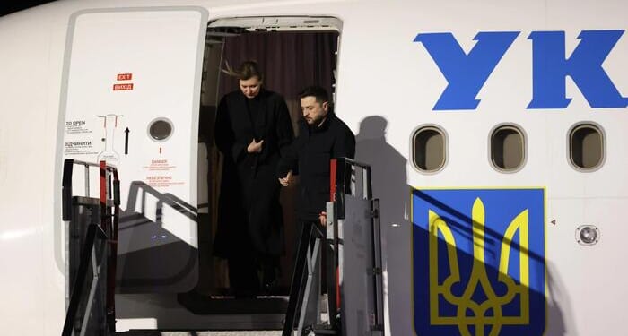 Zelensky's Jet Reportedly In Near-Miss With Military Grade Drones In Ireland