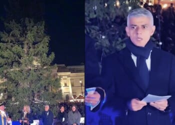 Once Again, London Has The Most Pathetic Christmas Tree On The Planet