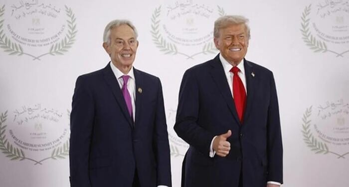 Tony Blair 'Dropped' From Trump's Gaza 'Board Of Peace'
