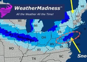 Snow Threat For Mid-Atlantic I-90 Corridor This Weekend