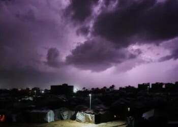 Gaza Tent Cities Under Water Amid Deadly 'Catastrophic' Storm