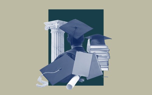 Illustration by Noah Hickey/The Dispatch (Photos via Getty Images).