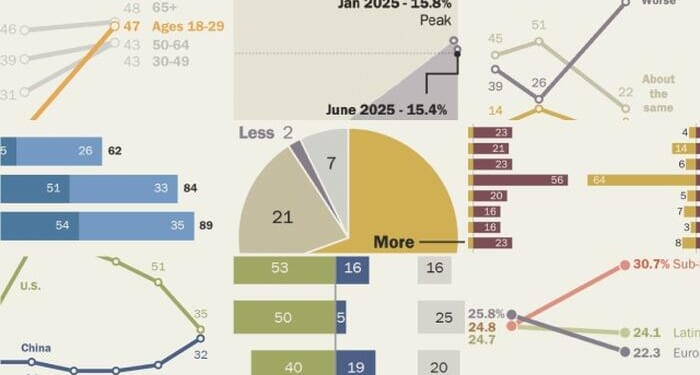 Pew Research's 'Most Striking' Findings From 2025