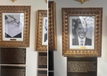 Watch: Presidential 'Wall Of Fame' Gets A Savage Upgrade...