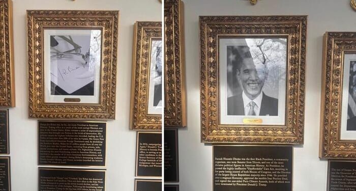 Watch: Presidential 'Wall Of Fame' Gets A Savage Upgrade...