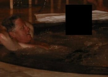 Bill Clinton Responds After Half-Naked Photos Appear In Latest Epstein Drop