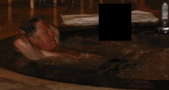 Bill Clinton Responds After Half-Naked Photos Appear In Latest Epstein Drop