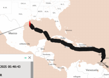 Track Seized Oil Tanker: Skipper Approaches Galveston Offshore Lightering Area