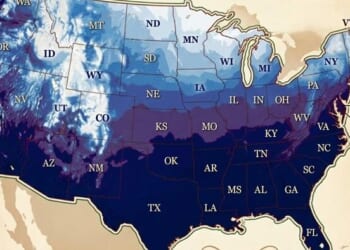 Mapping The Chances Of A White Christmas