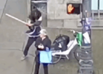 MSM Stays Silent As Horrific Video Emerges Of Attack On 75-Year-Old Woman In Seattle