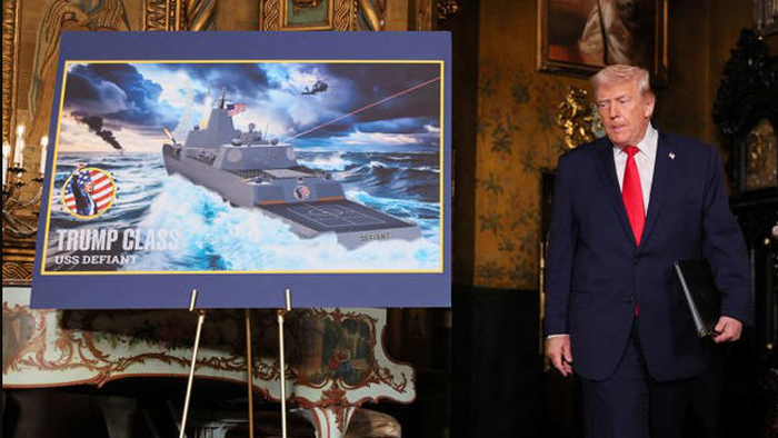 President Unveils 'Trump Class' Of Warships, Lifting Huntington Ingalls Shares