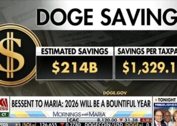 DOGE Delivers Massive $214 Billion In Taxpayer Savings... So Far