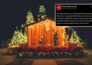 Politico Claims That The 'Far-Right' Has "Stolen" Christmas By Daring To Call It Christian