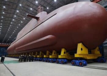 North Korea Unveils First 'Nuclear-Powered' Sub As Kim Tells Putin Their Nations Are "Sharing Blood, Life & Death In Same Trench"