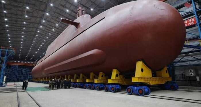 North Korea Unveils First 'Nuclear-Powered' Sub As Kim Tells Putin Their Nations Are "Sharing Blood, Life & Death In Same Trench"