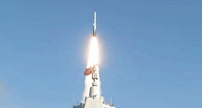 China Unveils New Footage Of Carrier-Killer Hypersonic Missile Launch From Destroyer