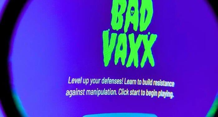 Feds Fund Online Game 'Bad Vaxx' To 'Psychologically Inoculate' Vaccine Resistance