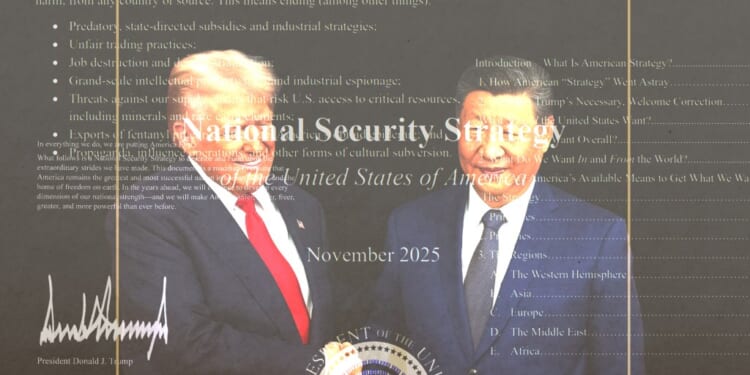 Illustration by Noah Hickey/The Dispatch (Photos via Getty Images and the White House).