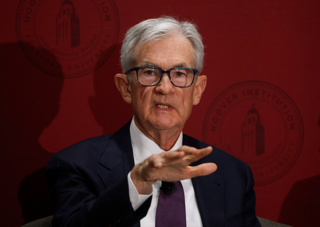 Federal Reserve Chair Jerome Powell Speaks At Stanford University