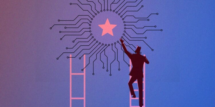 Illustration by Noah Hickey/The Dispatch (Photos via Getty Images).