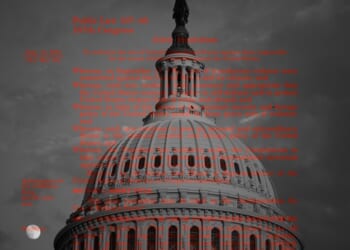 Illustration by Noah Hickey/The Dispatch (Photo via Getty Images).