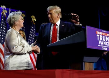 Republican Presidential Nominee Donald Trump Holds Election Night Event In West Palm Beach