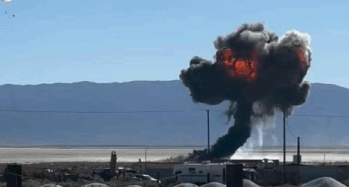 F-16 Fighter Jet Crashes In Southern California