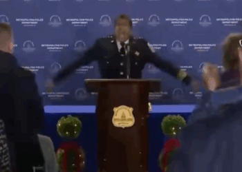 "F*ck You!": Unhinged DC Police Chief Cites Bible, Rages At Haters In Exit Ceremony