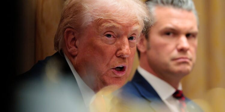 President Trump Meets With His Cabinet At The White House