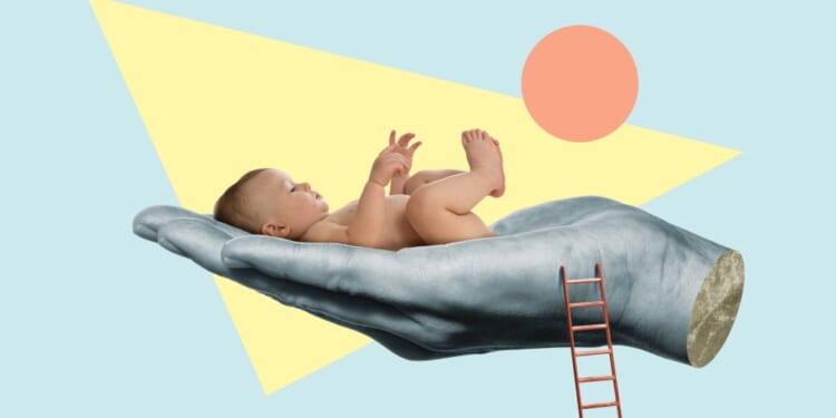 Metaphor of artificial insemination.