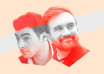 Illustration by Noah Hickey/The Dispatch (Photos via Getty Images).