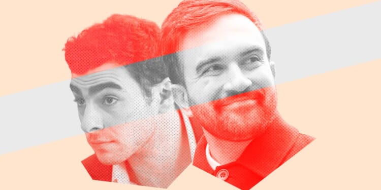 Illustration by Noah Hickey/The Dispatch (Photos via Getty Images).