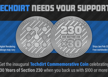 Time Is Running Out To Get The First Techdirt Commemorative Coin By Contributing To Our Fundraiser