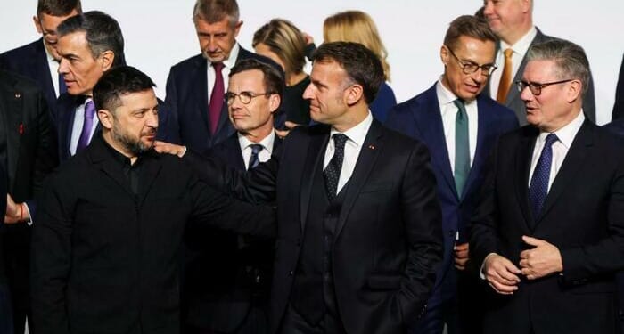 Paris Summit Wants Ukraine 'Peace' Through NATO Boots On Ground