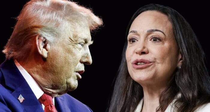 Trump To Meet Venezuelan Opposition Leader María Corina Machado Next Week