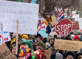 "We Won't Stop Until Heads Drop Like In 1793": Tens Of Thousands Take To Streets Of Minneapolis After ICE Shooting