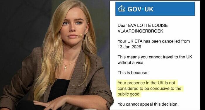 UK BANS Dutch Commentator For Criticizing Starmer While Welcoming Illegal Migrant Hordes