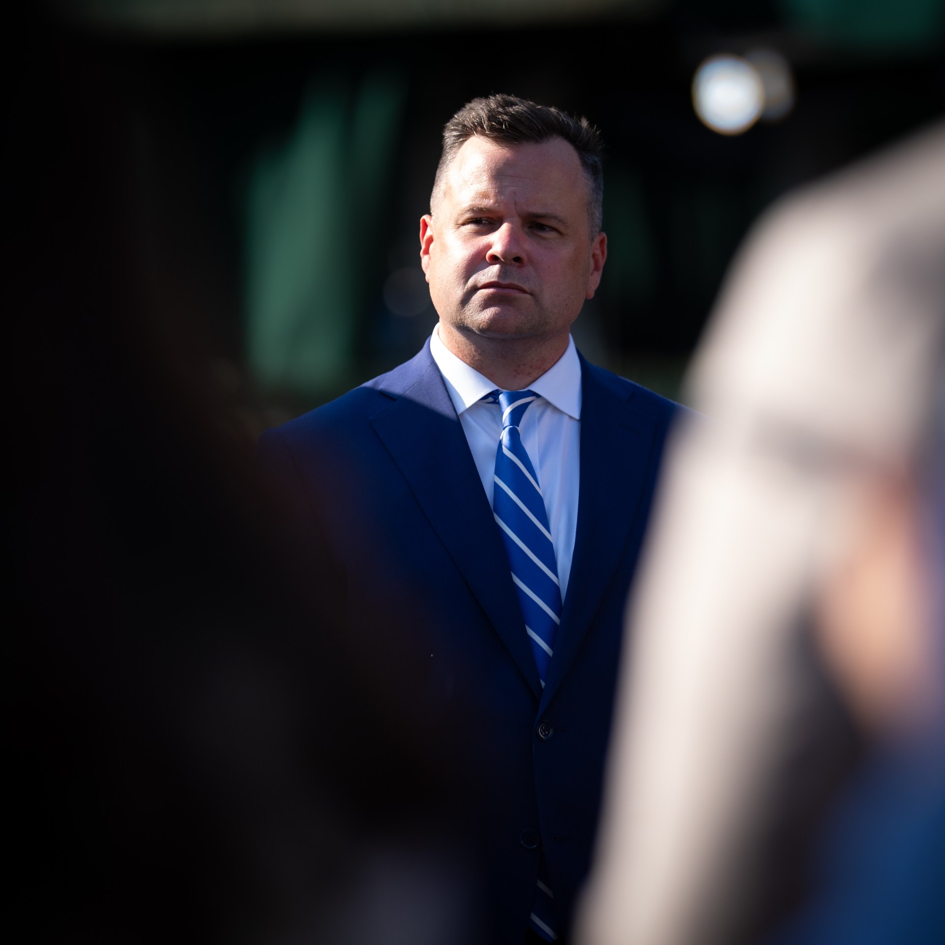 William J. Pulte, Director of US Federal Housing FHFA, James Blair, White House Deputy Chief of Staff, and Russell Vought, Director of the Office of Management