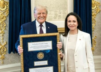 Nobel Foundation Says Prize Can't Be Passed On To Others After Trump–Machado Meeting