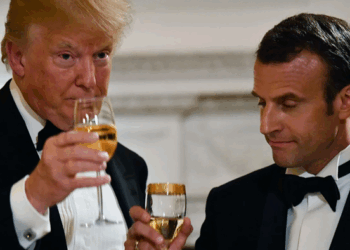 Trump Threatens 200% Champagne Tariff After Macron Rejects 'Board Of Peace'