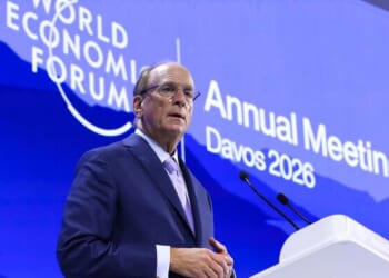 Blackrock's Fink Issues Stark Warning Over AI In Davos Opening Remarks