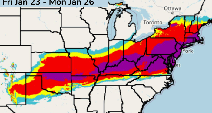 Massive Winter Storm Puts 230 Million Americans At Risk As Panic Buying Begins