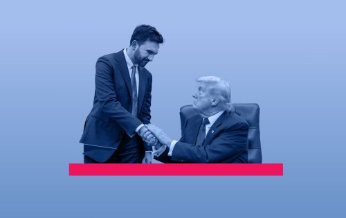 Illustration by Noah Hickey/The Dispatch. (Photos via Getty Images)