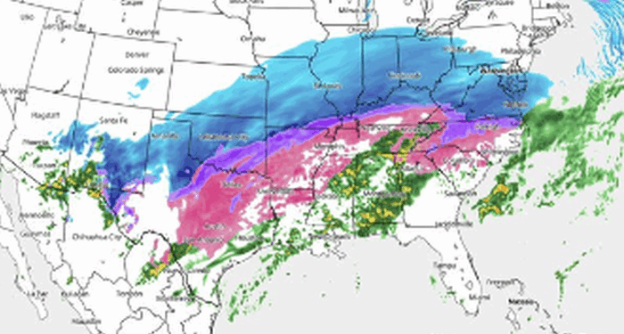 Last Look At Snowfall Models As 'Snow Apocalypse' Begins
