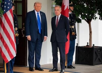 Trump Says Canada Will Face 100% Tariffs if It "Makes A Deal With China"